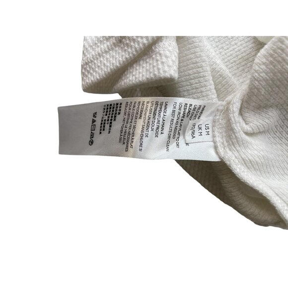 Free People Switch It Up Thermal Ivory M Boho - Picture 9 of 10